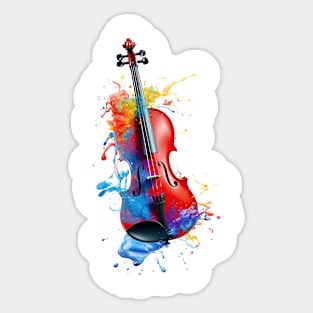 My Violin Sticker
